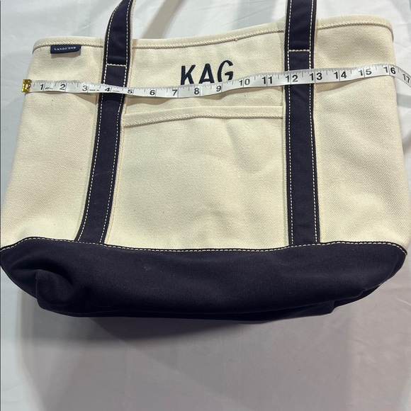 Lands End canvas tote bag - Picture 5 of 8